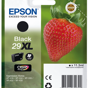 Sort blækpatron 29XL - Epson - 11,3ml.