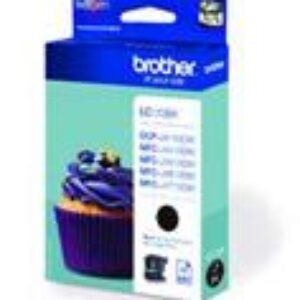 Sort blækpatron - Brother LC123BK - 12,1ml