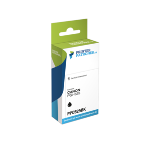 Sort blækpatron - Canon PGI-525PGBK - 19ml
