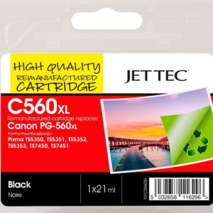 Sort blækpatron - Canon nr.PG-560XL - 21 ml