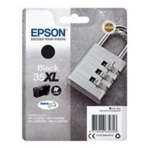 Sort blækpatron - Epson 35XL - 41,2ml