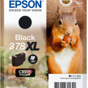 Sort blækpatron - Epson 378XL - 11,2 ml