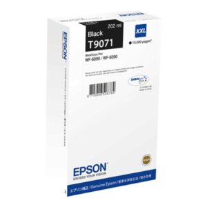 Sort blækpatron - Epson C13T907140 - 202 ml