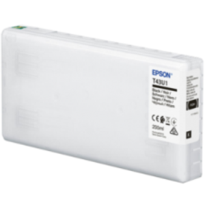 Sort blækpatron - Epson T43U140 - 200 ml