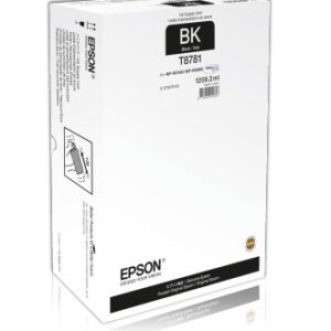 Sort blækpatron - Epson T8781 - 1206,2 ml