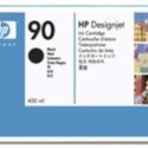 Sort blækpatron - HP nr.90 - 400ml