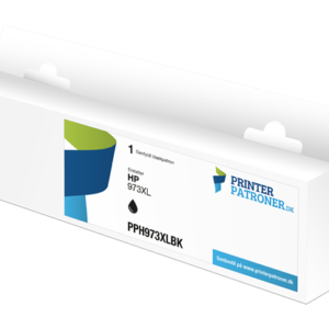 Sort blækpatron - HP nr.973X - 246ml