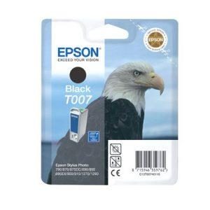 Sort blækpatron T007401 - Epson -