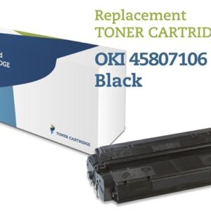 Sort lasertoner 45807106 - OKI - 7.000 sider