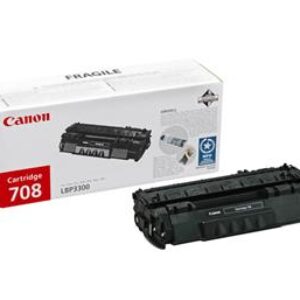 Sort lasertoner 708BK - Canon - 2.500 sider.