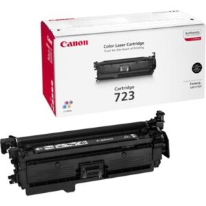 Sort lasertoner 723BK - Canon - 5.000 sider.