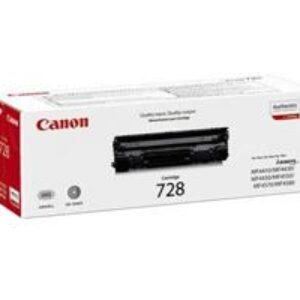 Sort lasertoner 728BK - Canon - 2.100 sider