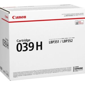 Sort lasertoner - Canon 039H - 25.000 sider.