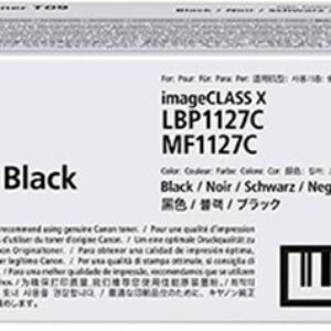 Sort lasertoner - Canon T09 - 7.600 sider.