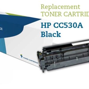 Sort lasertoner - HP CC530A - 3500 sider