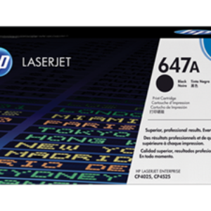 Sort lasertoner - HP CE260A - 8.500 sider