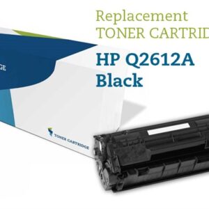 Sort lasertoner - HP Q2612A - 2.000 sider