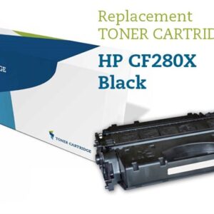 Sort lasertoner - HP nr.80X - 6.800 sider