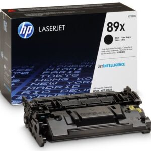 Sort lasertoner - HP nr.89X - 10.000 sider