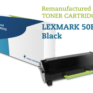 Sort lasertoner - Lexmark 50F2000 - 2.500 sider