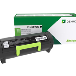 Sort lasertoner - Lexmark 51B2H00 - 8.500 sider