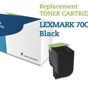 Sort lasertoner - Lexmark 702HK - 4.000 sider