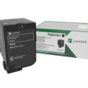 Sort lasertoner - Lexmark 75B20K0 - 13.000 sider