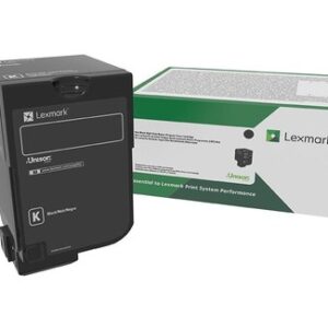 Sort lasertoner - Lexmark 827BK - 20.000 sider