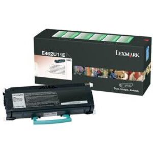 Sort lasertoner - Lexmark E462U11E - 18.000 sider