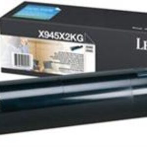 Sort lasertoner - Lexmark X945 - 36.000 sider