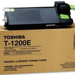Sort lasertoner T-1200E - Toshiba - 8.000 sider