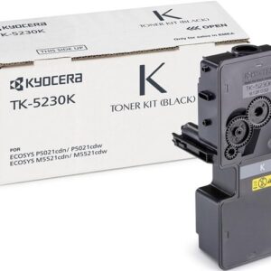 Sort lasertoner TK-5230K - Kyocera -