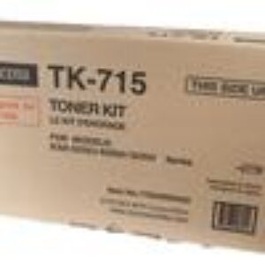Sort lasertoner TK715 - Toshiba - 34.000 sider.