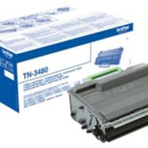 Sort lasertoner TN-3480 - Brother - 8.000 sider