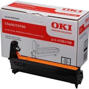 Sort tromle C56/57 - OKI original -
