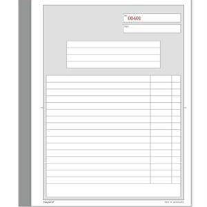 Triplikatbog 3x50 blade