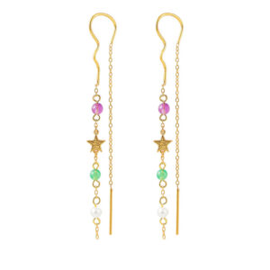 Hultquist Cosmo forgyldte øreringe