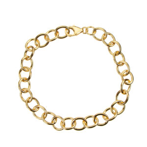 Hultquist Edith forgyldt armbånd 21 cm