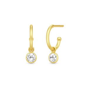 Julie Sandlau Rosie Mini Hoops forgyldte ørehænger