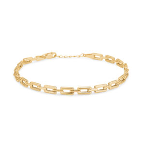 Mads Z 8 kt guld Firkant armbånd