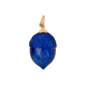 OLE LYNGGAARD 18 kt. guld agern vedhæng, lapis