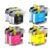 Brother LC12E 2x BK-C-M-Y blækpatron 194 ml Kompatibel – LC12E – 8stk