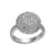 ByBiehl Sparkle Silver ring sølv med hvide zirkonia