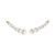 Bybiehl Aura store forgyldte earclimbers med perler