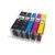 Canon PGI-550XL / CLI-551XL – 5 farver PBK-BK-C-M-Y – Kompatibel – PGI-550XL – 77 ml