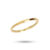 Carré forgyldt twist ring