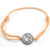 Chakra Aum Armbånd – 2 Chakra – med Citrin – 14mm