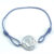 Chakra Aum Armbånd – 6 Chakra – med Safir – 18mm