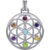 Chakra Flower of Life – 38mm – u/kæde