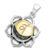 Chakra vedhæng 2 Chakra – Svadhishthanaa – Harachakraet – 33mm – u/kæde